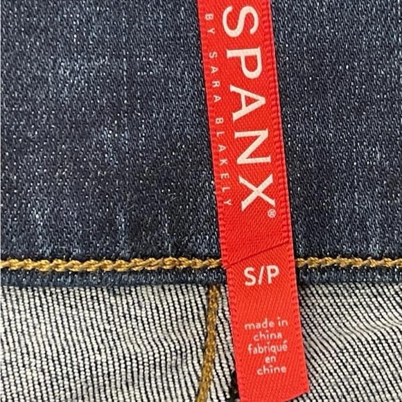SPANX Blue Jeggings Stretchy Slim Fit S - Picture 4 of 8
